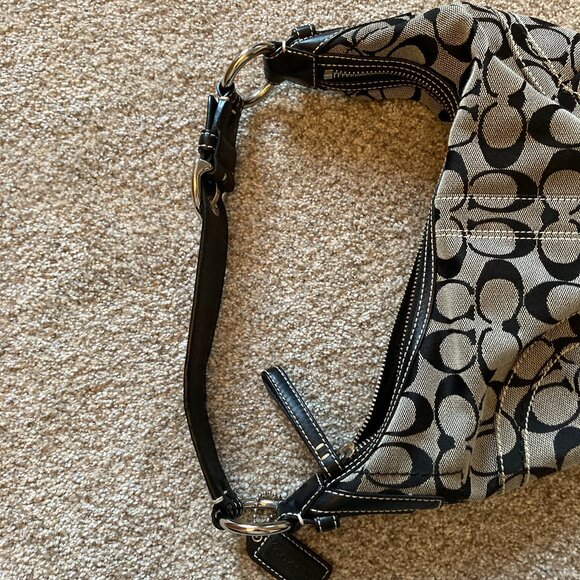 Coach Signature Shoulder Bag - Picture 8 of 11